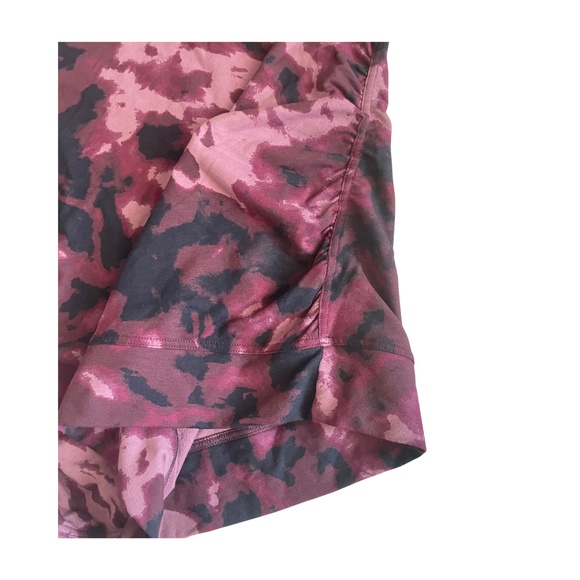 ISABEL MATERNITY MATCH BACK MATERNITY BURGUNDY TIE-DYE SWEATSHIRT SIZE S - Picture 7 of 7